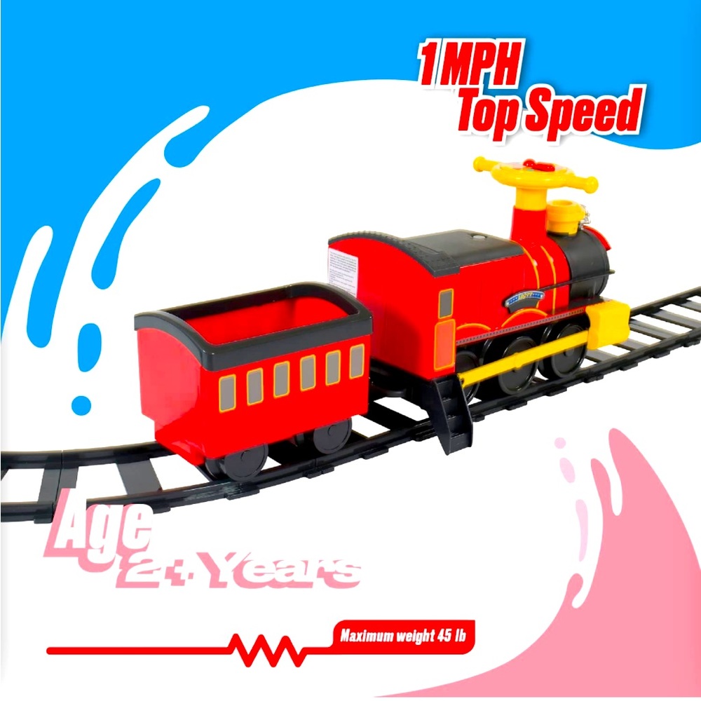 Electric ride on train